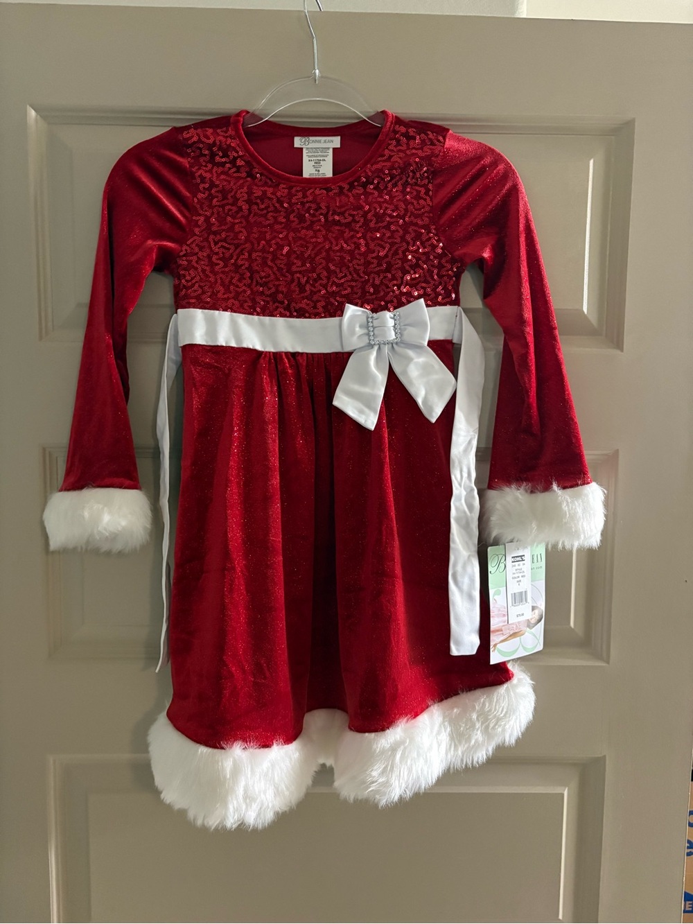 NWT Bonnie Jean Holiday Fancy Dress